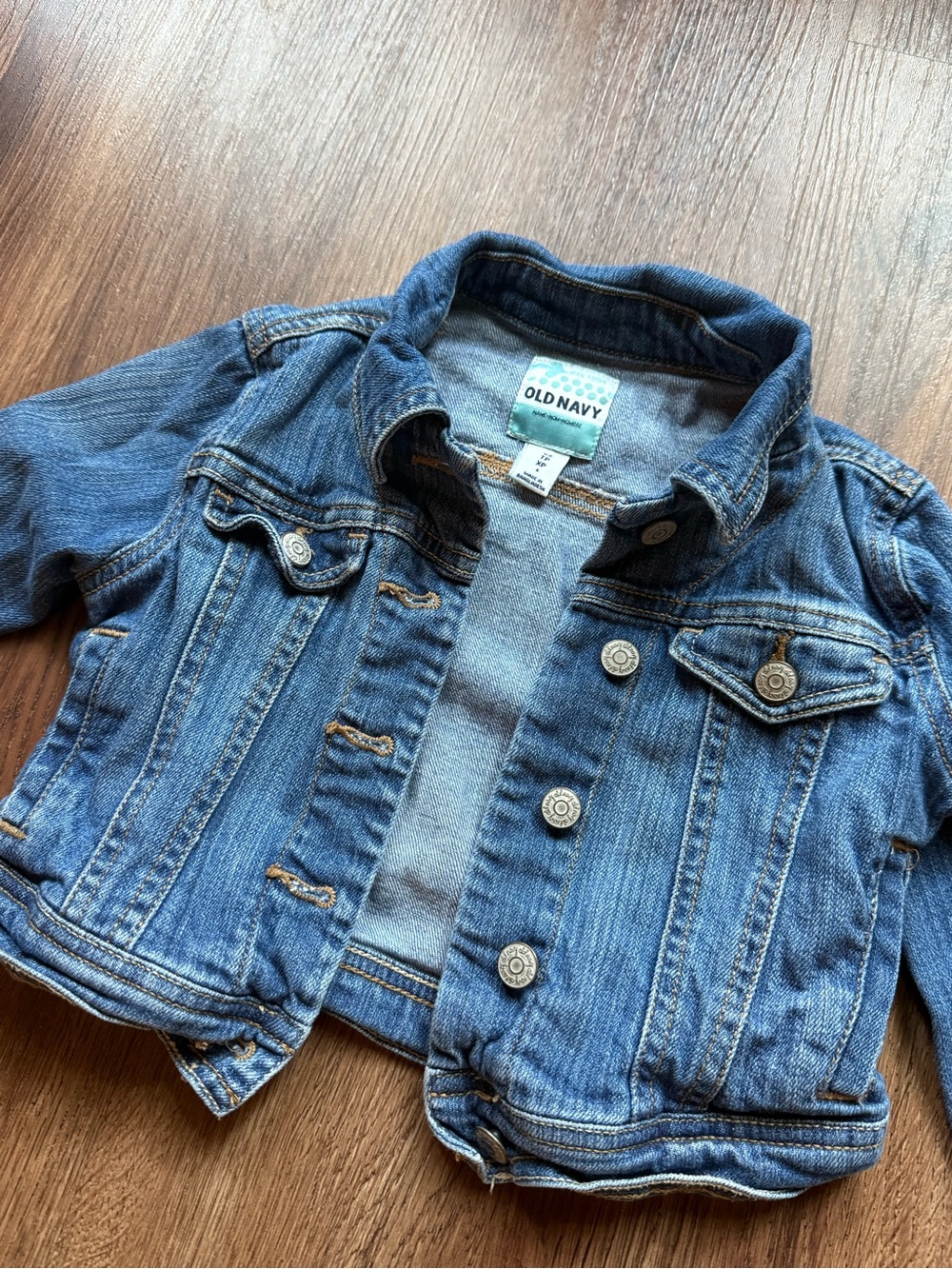 Old Navy Blue Denim Jean Jacket for Kids